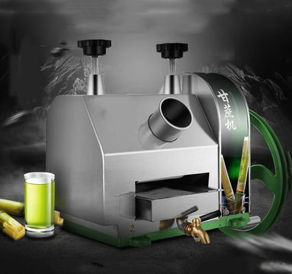 Quality  Manual Sugar Cane Squeezer Stainless Steel Hand Operated Sugarcane Juice Machine factory