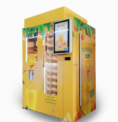 CE Fruit Juice Vending Machine 300W / 2000W Fresh Squeezed Orange Juice Machine