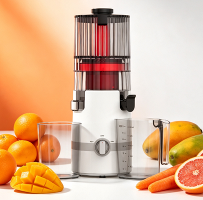 Fresh Smart HJ102B Slow Masticating Juicer – Your Family’s Partner in Healthy Living with 135mm Chute, 200W Cold Press, Self-Cleaning & Trusted Safety Lock