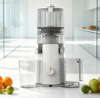 Fresh Smart HJ102A Smart-Tech Slow Masticating Juicer – Intelligent Auto-Shutoff System, 55 RPM Precision Motor, Self-Diagnostic Technology, Smart Kitchen Ready with App-Enabled Recipe Access