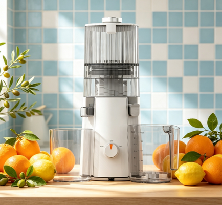 Fresh Smart HJ102A Cold Press Slow Juicer Machine — Whole Fruit Extractor with 200W DC Motor