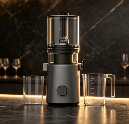 Fresh Smart HJ303 Grounded Slow Masticating Juicer — Not Floating. Not Fancy. Just Grounded.