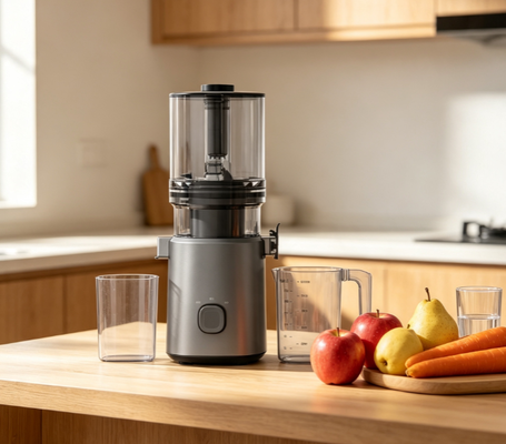 Fresh Smart HJ303 Easy Slow Masticating Juicer — Not Hard. Not Stressful. Just Easy.