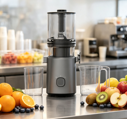 Fresh Smart HJ303 Quiet Slow Masticating Juicer — Not Loud. Just Reliable.