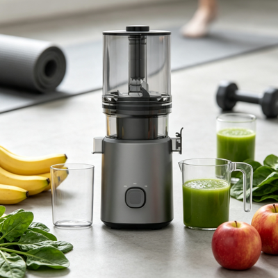 Fresh Smart HJ303 Without Slow Masticating Juicer — Without the Extra. Without the Effort. Without the Worry.