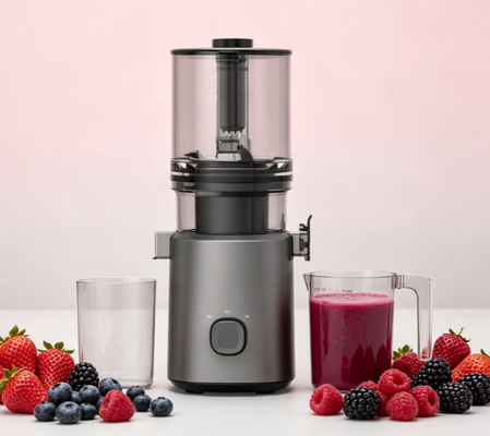 Fresh Smart HJ303 Just Press Slow Masticating Juicer — Drop. Press. Serve. Done.