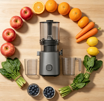 Fresh Smart HJ303 Allow Slow Masticating Juicer — It Allows You to Step Back