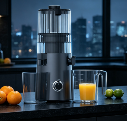 Fresh Smart HJ103A Clear Slow Masticating Juicer — No Fog. No Fluff. Just Clear.