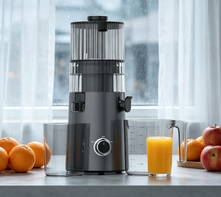 Fresh Smart HJ103 SnapJuice Slow Masticating Juicer — Snap, Juice, Go