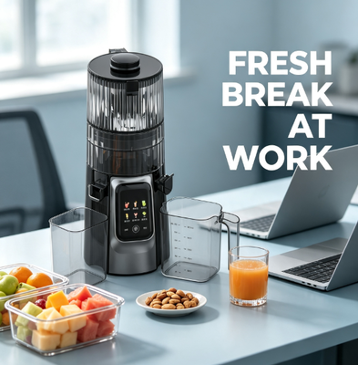 Light Commercial & Household Multi-Function Juicer HJ102D High Juice Yield