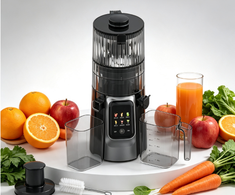 Multi-Function Cold Press Juicer HJ102D with Soft & Hard Fruit Adjust Modes
