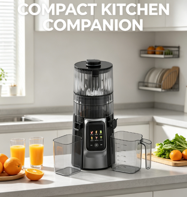 Touch Control Slow Masticating Juicer HJ102D, Ice Cream & Smoothie Making Machine