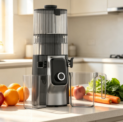 Wholesale Friendly Wide Feed Juicer HJ102C Safe Food Grade Squeezer