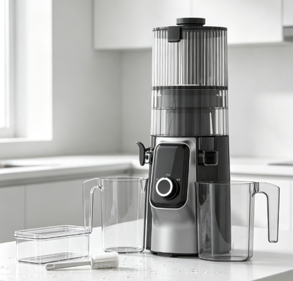 Fresh Smart HJ102C Durable Slow Masticating Juicer — Long-Lasting Performance with BPA-Free Materials & 200W Motor