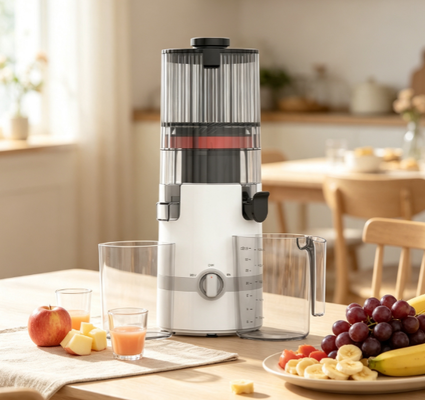 Fresh Smart HJ102B Slow Masticating Juicer — Whole Fruit & Vegetable Extractor
